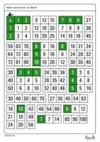 Vorschau - Spiele - 1x1 Tabelle als Puzzle zur Vertiefung der Malreihen - Seite 3