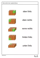 Vorschau - Arbeitsblätter - Lagebeschreibungen mit Bildern verbinden - Seite 3