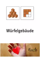 Vorschau - Arbeitsblätter - Materialpaket "Würfelgebäude - Ansichten und Baupläne" - Deckblatt