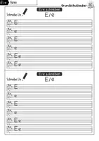 Vorschau - Arbeitsblätter - Buchstabeneinführung Buchstabe E - 1. Klasse - Seite 2