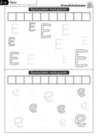 Vorschau - Arbeitsblätter - Buchstabeneinführung Buchstabe E - 1. Klasse - Seite 3