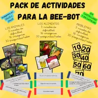 Vista previa - Juegos / Gamificación - PACK ACTIVIDADES BEE-BOT - Robótica. (En cast. y cat.) - Portada