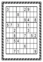 Vorschau - Arbeitsblätter - Sudoku Vorlagen mit Lösungen - Seite 2