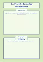 Vorschau - Arbeitsblätter - Der Deutsche Bundestag Steckbrief Internetrecherche - Seite 2