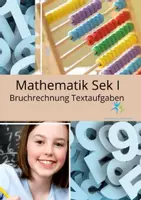 Vorschau - Arbeitsblätter - Bruchrechnung Textaufgaben 3 Schwierigkeitsstufen mit Lösung - Deckblatt