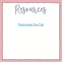 Vista previa - Tarjetas / Manipulativos - The cell vocabulary flashcards - página 2