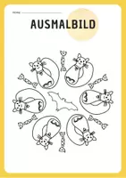 Vorschau - Mal- und Bastelvorlagen - 21 Ausmalbilder und Mandalas für Halloween - Seite 3