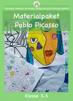 Vorschau - Stundenentwürfe - Pablo Picasso Kunst Grundschule (Materialpaket) - Deckblatt