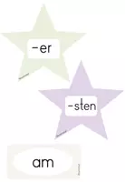 Vorschau - Mal- und Bastelvorlagen - Steigerung Adjektive - Adjektive steigern (mit Zauberstäben) - Seite 2