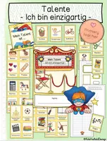 Vorschau - Unterrichtsreihen - Mein Talent - Ich bin einzigartig!: Unterrichtsreihe - Deckblatt