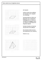 Vorschau - Arbeitsblätter - Schrägbilder zeichnen – Geometrische Körper - Seite 3