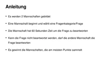 Vorschau - Quiz - Jeopardy/interaktives Quiz zu den Nährstoffen - Seite 1