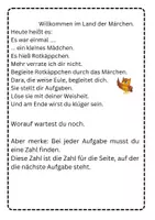 Vorschau - Arbeitsblätter - Escape- Room Märchen Rotkäppchen - Seite 2