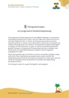 Vorschau - Stundenentwürfe - Die Progressive Muskelentspannung - 5 Übungsanleitungen - Seite 1