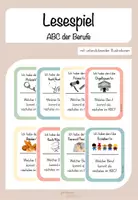 Vorschau - Anderer Materialtyp - Lesespiel: ABC der Berufe - Deckblatt