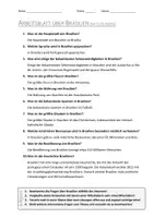 Vorschau - Arbeitsblätter - AB mit Fragen zum Thema "Brasilien" + Lösungsblatt + Infografik - Seite 2