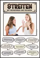Vorschau - Arbeitsblätter - Konflikte mit Freunden - Ethik - Religion - Streit - Seite 1