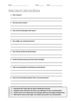 Vorschau - Arbeitsblätter - AB mit Fragen zum Thema "Boxen" + Lösungsblatt + Infografik - Seite 1