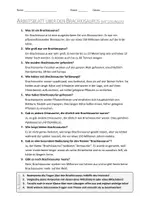 Vorschau - Arbeitsblätter - AB mit Fragen zum Thema "Brachiosaurus" + Lösungsblatt - Seite 1