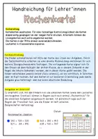 Vorschau - Aufgabenkarten - Rechenkartei I ZR bis 1000 (Grundrechenarten automatisieren) - Seite 1