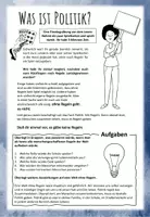 Vorschau - Arbeitsblätter - Was ist Politik? - eine Einführungsstunde (Klasse 5 und 6) - Seite 1