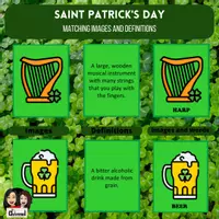 Vista previa - Juegos / Gamificación - SAINT PATRICK'S DAY – Matching Cards (Colour) - Portada