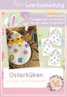 Vorschau - Mal- und Bastelvorlagen - Osterküken - Deckblatt