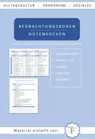 Vorschau - Anderer Materialtyp - Beobachtungsbogen - einzeln - Deckblatt