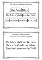 Vorschau - Arbeitsblätter - Satzglieder - Eine Aufgabensammlung für die Grundschule (26 ABs, Zeitbestimmung, Ortsbestimmung, Dativ, Akkusativ, Genitiv u.v.m.) - Seite 2