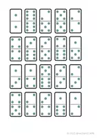Vorschau - Arbeitsblätter - Paket: 2 Spiele mit Dominosteinen Matheförderung Rechenschwäche (Wo siehst du 10? + Türöffner) - Seite 3