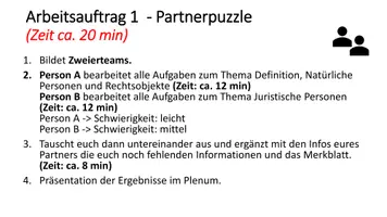 Vorschau - Stundenentwürfe - Rechtsfähigkeit - 45 min Einheit - Seite 3