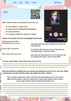 Vorschau - Arbeitsblätter - Miley Cyrus "Flowers" für deinen Englischunterricht! - Seite 2