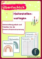 Vorschau - Anderer Materialtyp - Haltestellen-Vorlage - Deckblatt