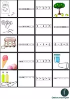 Vorschau - Spiele - Subtraktions-Spiel - Seite 1