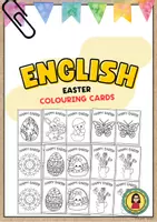 Vista previa - Manualidades / Dibujos para colorear - Easter Colouring Cards | #Pascua - Portada