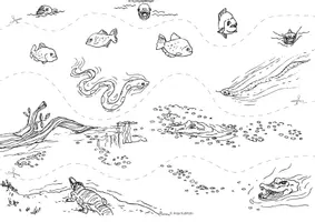 Vorschau - Fördermaterial/Inklusion - Schneiden üben - Feinmotorik - Pferdeausflug, Amazonas ... - Seite 2