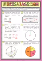 Vorschau - Poster - PROZENT (Kreisdiagramm) - Poster + Merkblatt - Seite 1