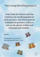 Vorschau - Mal- und Bastelvorlagen - Frühlingshafte Malvorlagen Schmetterlinge für das Fenster - Seite 2