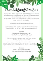 Vorschau - Poster - Grammatikmerkblatt "Bestätigungsfragen (simple present)" - Seite 2