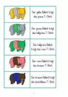 Vorschau - Spiele - Der Elefant mit dem T-Shirt - Grammatikunterricht - Seite 3