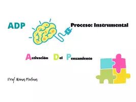 Vista previa - Presentaciones - ACTIVACIÓN DEL PENSAMIENTO PROCESO INSTRUMENTAL - Portada