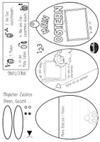 Vorschau - Arbeitsblätter - Oster-Bastelei / Ostern 3D Ei - (Muster, Pop-Art und Sketchnotes) Osterferien - Seite 2