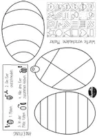 Vorschau - Arbeitsblätter - Oster-Bastelei / Ostern 3D Ei - (Muster, Pop-Art und Sketchnotes) Osterferien - Seite 3