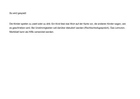 Vorschau - Stationenlernen - Karten Dehnungs-h - Seite 1