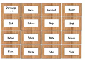 Vorschau - Stationenlernen - Karten Dehnungs-h - Seite 2
