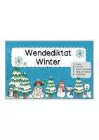Vorschau - Stationenlernen - Wendediktat Winter - Seite 2