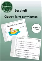 Vorschau - Arbeitsblätter - Materialpaket: Lesehefte sinnentnehmendes Lesen mit Gustav - Gustavs schönste Erlebnisse - Klasse 2+3 - Seite 1