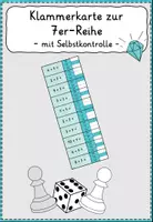 Vorschau - Spiele - Einmaleins Klammerkarten zu allen Reihen *Materialpaket* - Seite 1