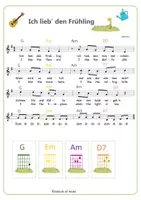 Vorschau - Arbeitsblätter - Ich lieb den Frühling, Gitarre und Boomwhacker - Seite 2