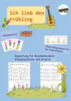 Vorschau - Arbeitsblätter - Ich lieb den Frühling, Gitarre und Boomwhacker - Deckblatt